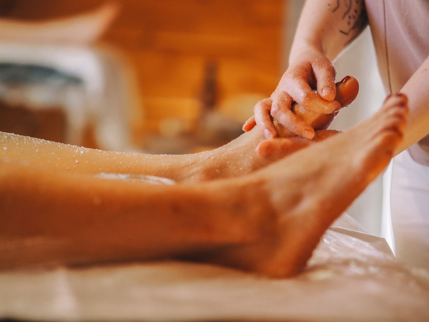 丝足护理项目环境图